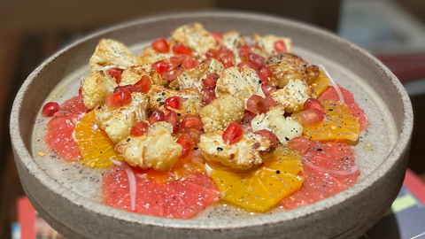 ENSALADA DE CÍTRICOS Y COLIFLOR