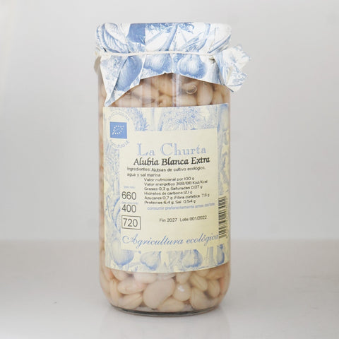 Alubia blanca cocida ecológica - 660g