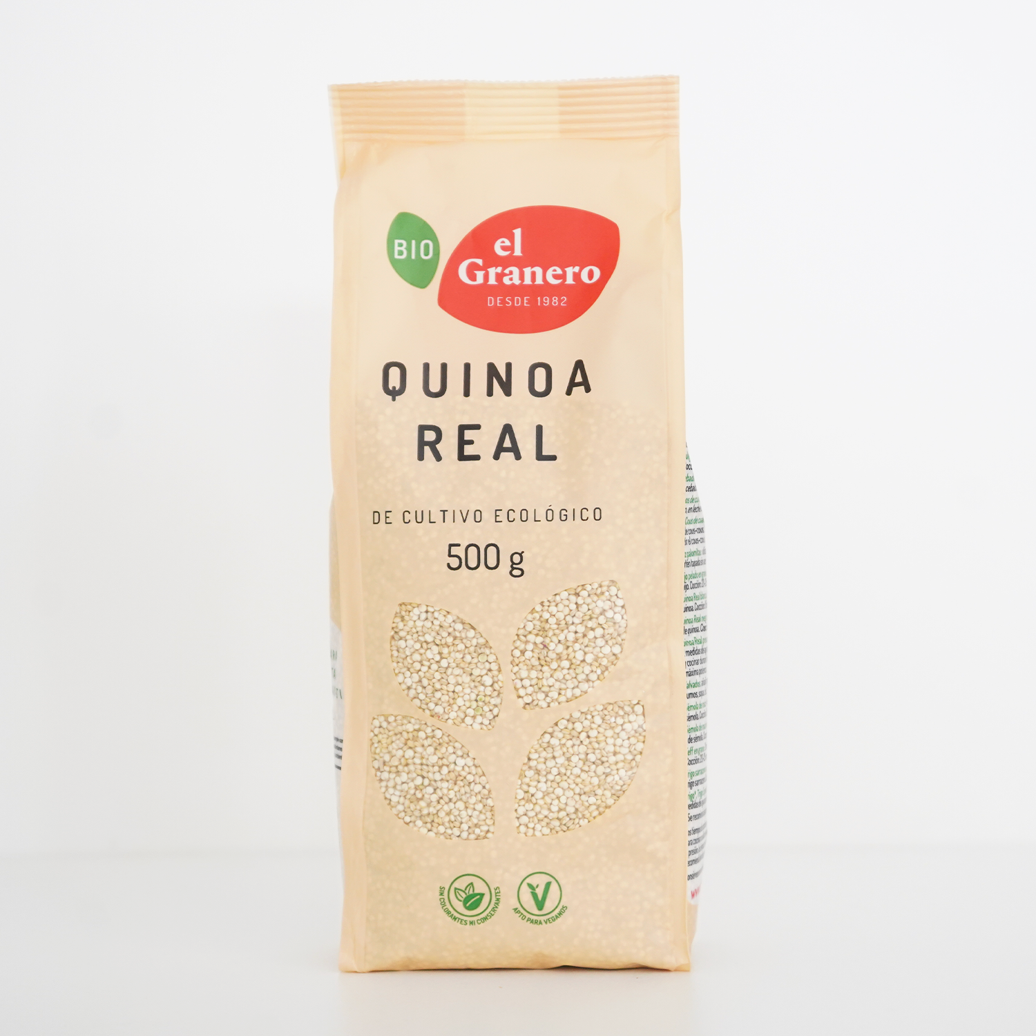 Paquete de quinoa real ecológica