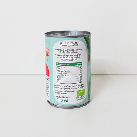 Leche de coco ecológico - 400 ml