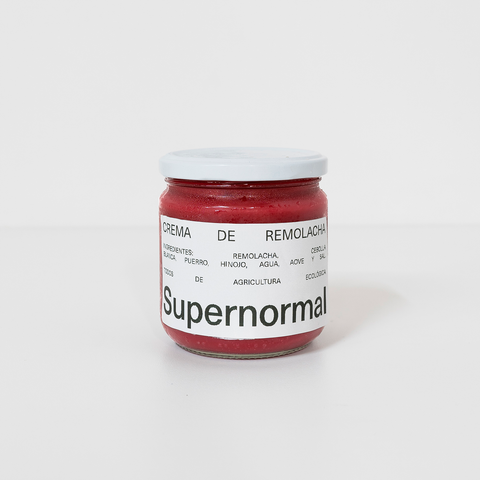 Crema de remolacha ecológica