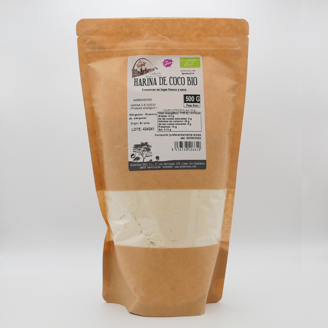 Harina de coco sin gluten ecológica - 500g