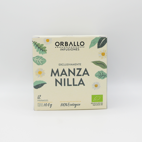 Infusión manzanilla  ecológica - estuche de 12uds