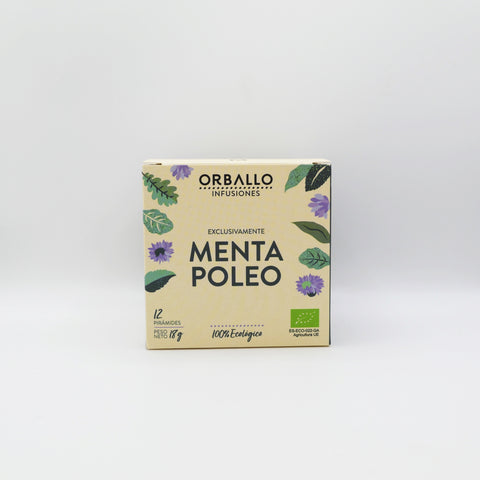 Infusión menta poleo ecológica - estuche de 12uds