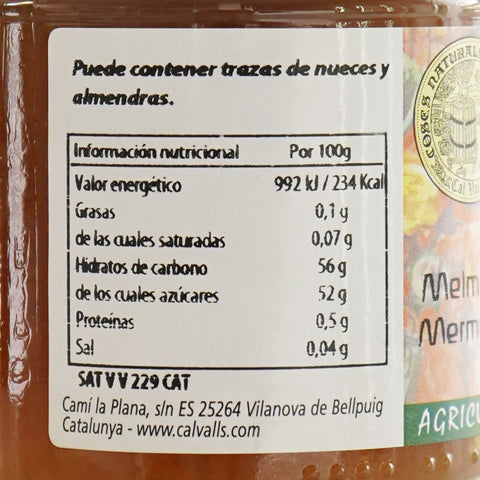 Mermelada de naranja ecológica Call Valls - 240g