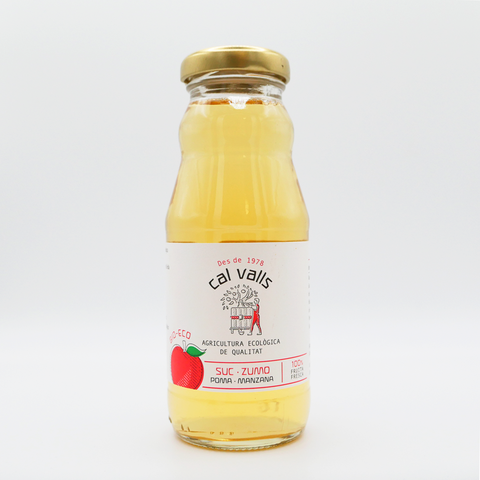 Zumo de manzana ecológico