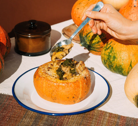 Calabaza gratinada