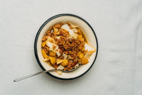 Salteado de carne picada de cerdo con repollo
