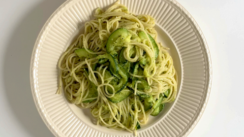 Receta de pasta con calabacín