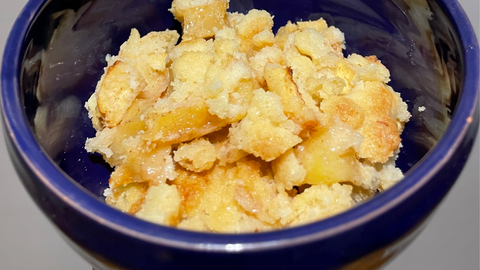 CRUMBLE DE MANZANA