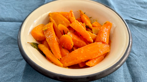 Zanahorias guisadas con hierbas