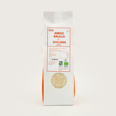 Arroz balilla x sollana blanco ecológico - 750g
