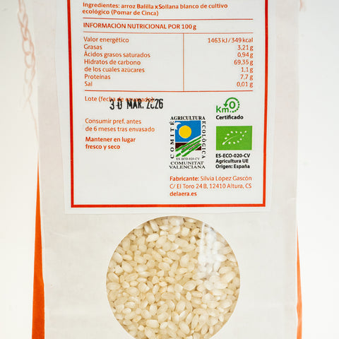 Arroz balilla x sollana blanco ecológico - 750g