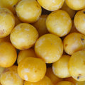 Ciruelas amarillas ecológicas