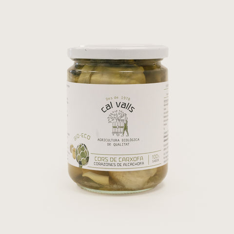 Corazón de alcachofa ecológico en conserva - 410g