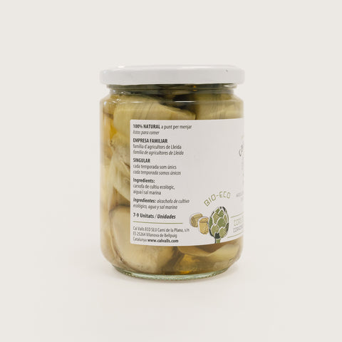 Corazón de alcachofa ecológico en conserva - 410g