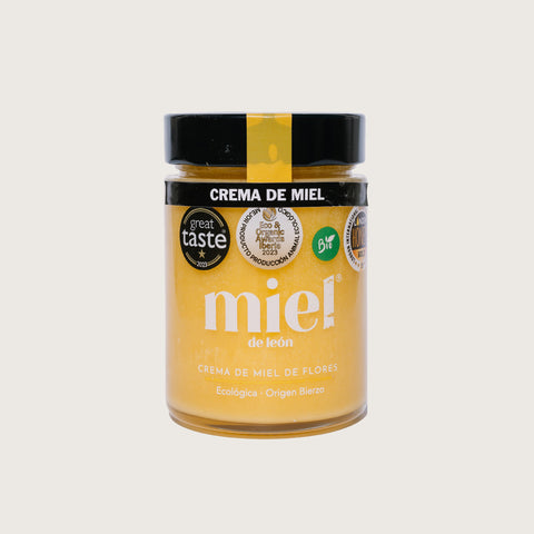 Crema de miel de flores ecológica - 450g