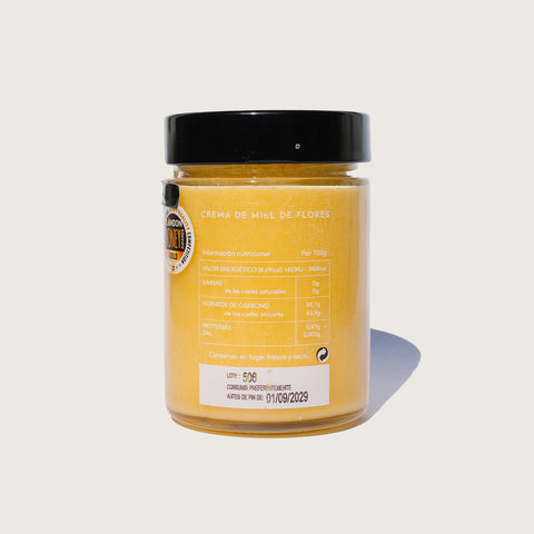 Crema de miel de flores ecológica - 450g