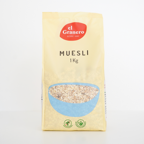 Paquete de 1 kg de muesli ecológico