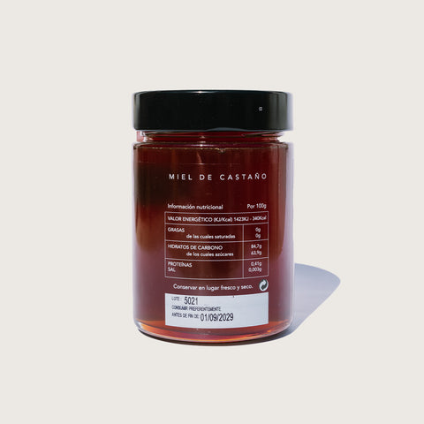 Miel de castaño ecológica - 450g