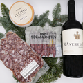 Pack navidad embutido, queso y vino