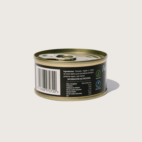 Paté de cerdo ecológico - 80g