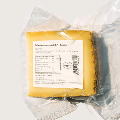 Queso Manchego 4 meses - 200g