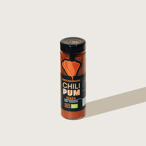 Salsa picante con pimiento Carolina reaper ecológica - 150g