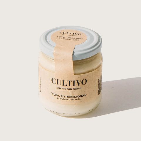 Yogur tradicional ecológico CULTIVO - 185g