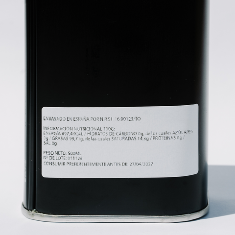 Aceite de oliva ecológico - 500ml