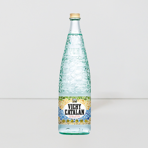 Agua mineral con gas Vichy Catalán - botella 1L