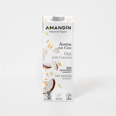 Bebida de avena con coco - 1L