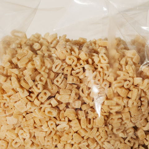 Letras de trigo duro ecológico - 400g