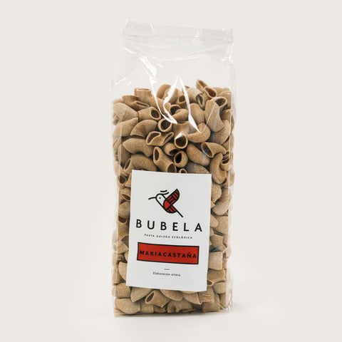 Macarrones de castañas y centeno ecológicos - 400g