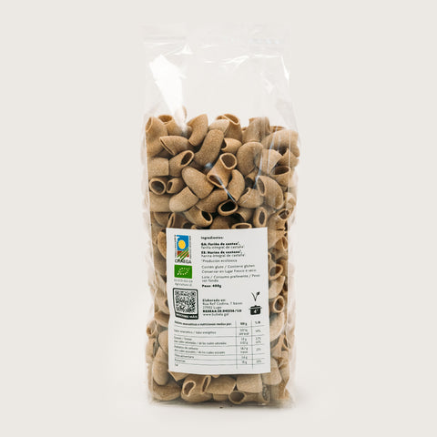 Macarrones de castañas y centeno ecológicos - 400g