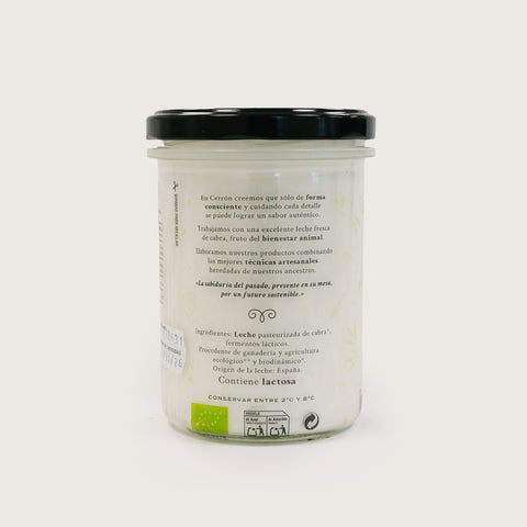 Kéfir de cabra ecológico Cerrón - 420g