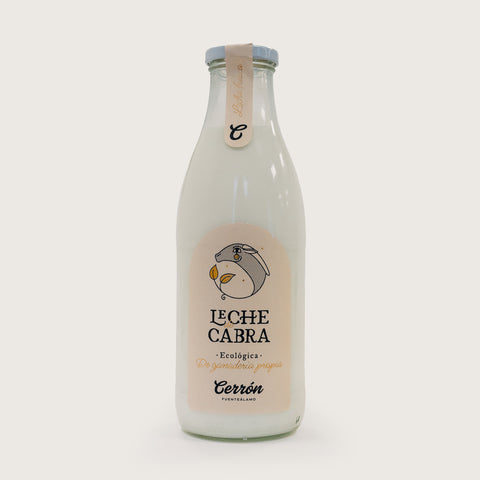 Leche de cabra ecológica Cerrón - 1L