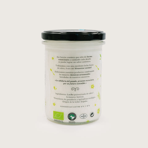 Yogur de cabra ecológico Cerrón - 420g