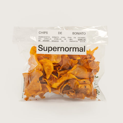 Chips de boniato ecológicos - 60g