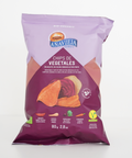 Bolsa de chips de vegetales ecológicas