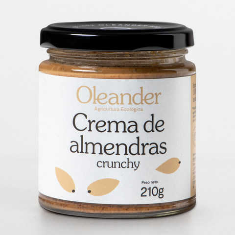 Crema de almendras ecológica - tarro de 210g