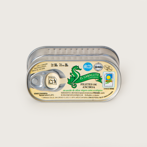 Anchoas en aove ecológico - 7/9 filetes