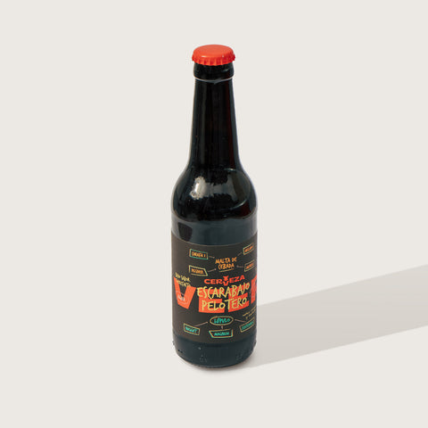 Cerveza ecológica Escarabajo Pelotero - botella 33 cl
