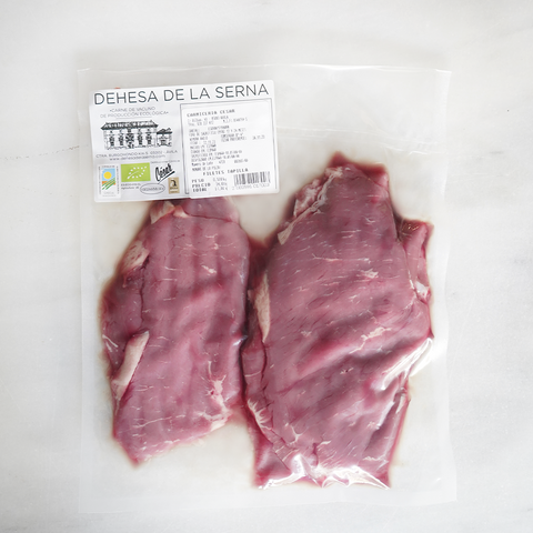 Filetes de tapilla de ternera ecológica - 500g