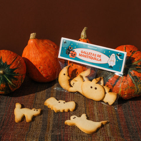 Galletas de mantequilla Halloween