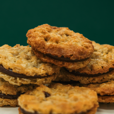 Galletas de avena y chocolate