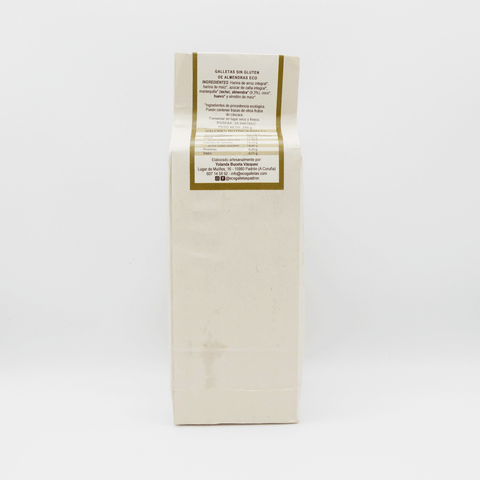 Galletas de almendras sin gluten ecológicas - 250g