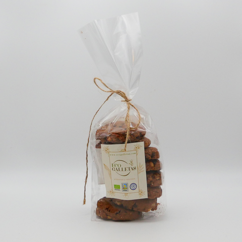 Galletas Sin gluten de chocolate y nueces ecológicas  - 150g