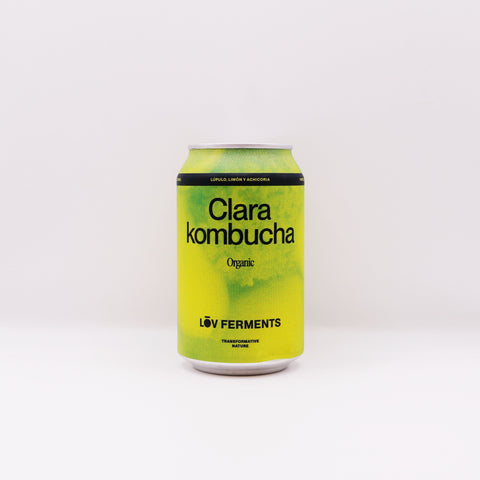 Kombucha ecológica de lúpulo, limón y achicoria - 330ml