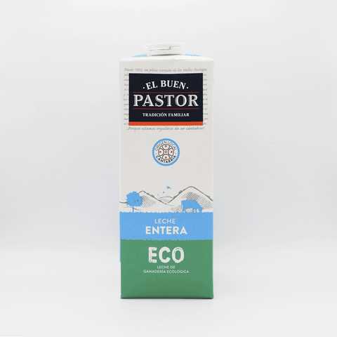 Leche entera ecológica El buen pastor